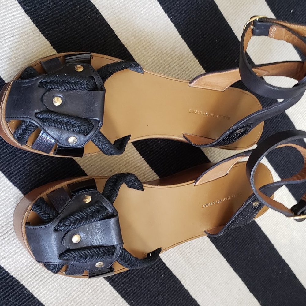 ISABEL MURANT WOOD WEDGES - Picture 5 of 7